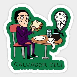 Salvador Deli Sticker